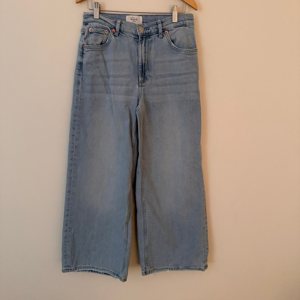 Rails The Angeleno Cropped Ultra Wide Leg Scuba Size 25